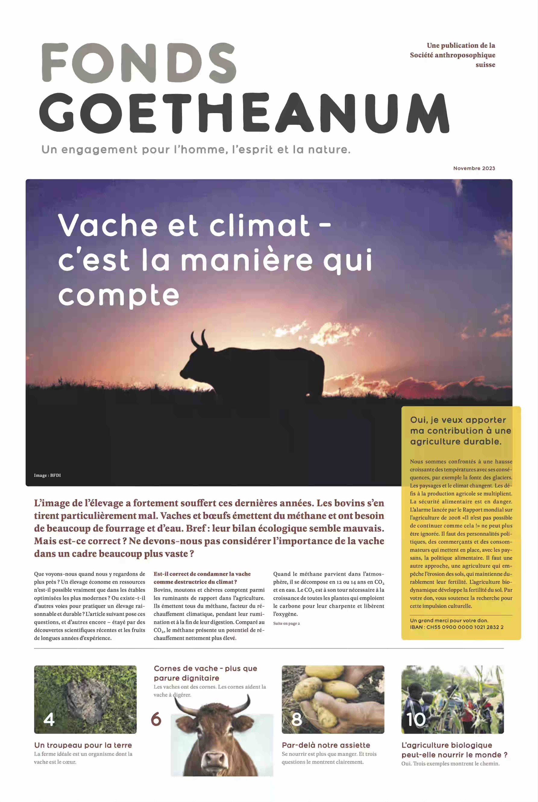 Vache et climat